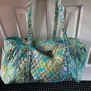 Vera Bradley large duffle and tote bag.